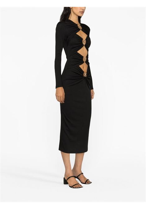 Black Orbit cut-out midi dress Christopher Esber - women CHRISTOPHER ESBER | 23033053BLK